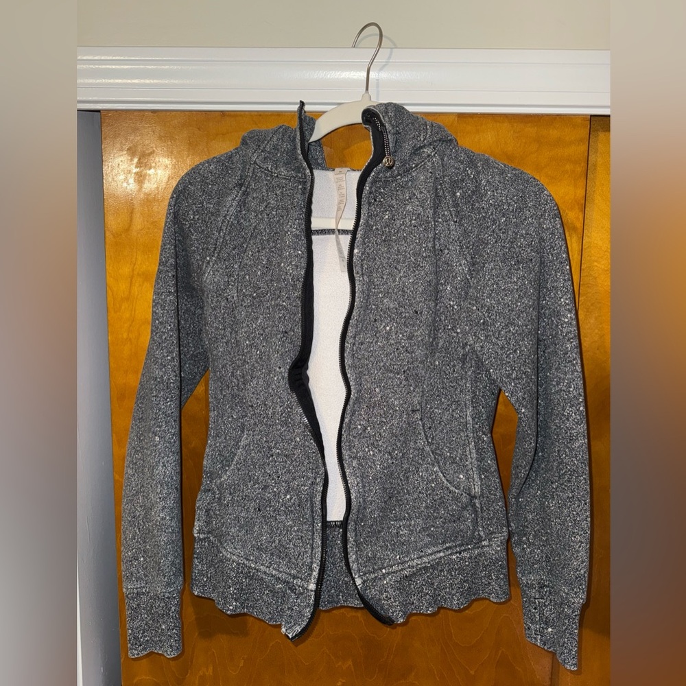 Lululemon Grey Scuba Hoodie - Full Zip